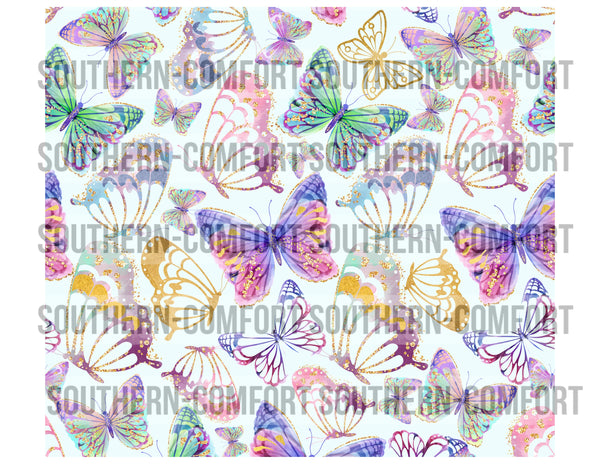 Butterfly 20oz tumbler PNG