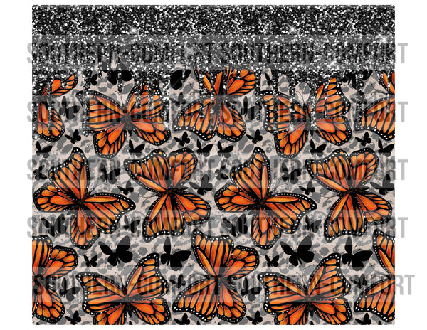 Butterfly 20oz tumbler PNG