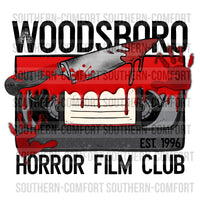 Woodsboro horror film club PNG