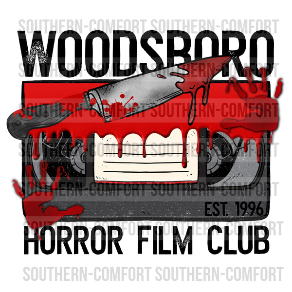 Woodsboro horror film club PNG