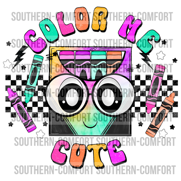 Color me cute  PNG