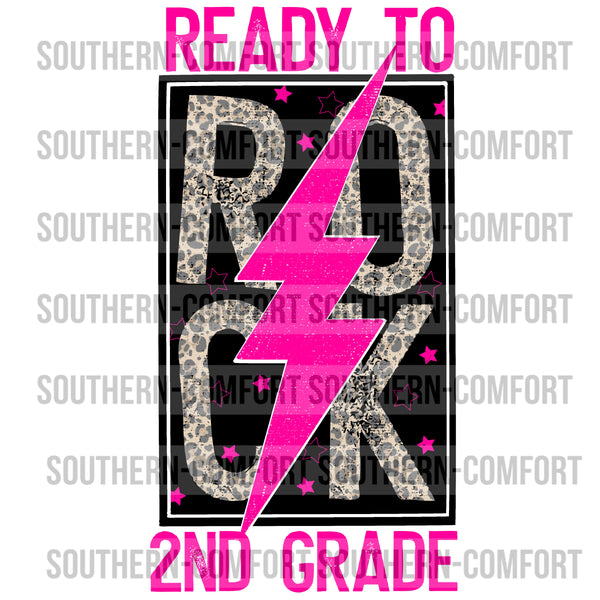 Ready to rock second Grade PNG