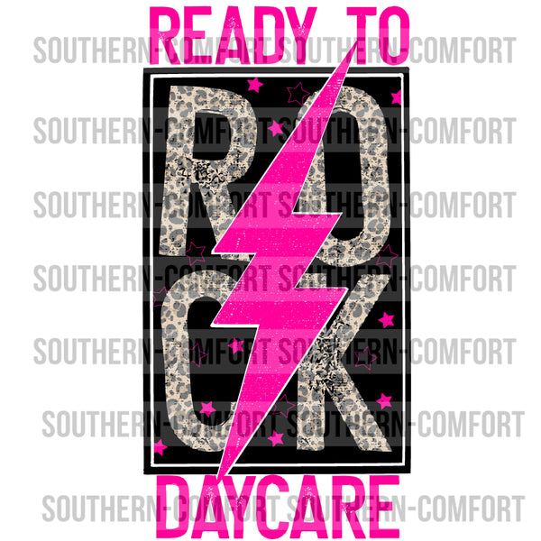 Ready to rock Daycare PNG