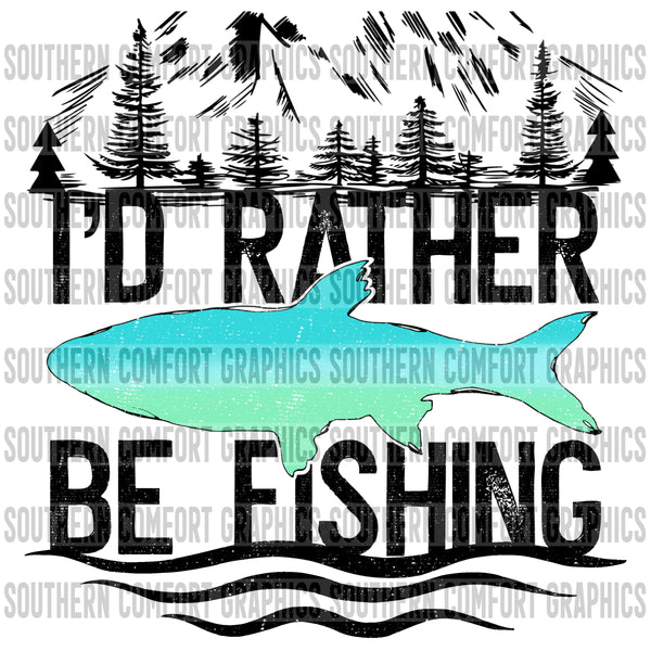 I'd rather be fishing PNG