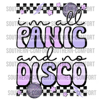 I'm all panic and no disco PNG