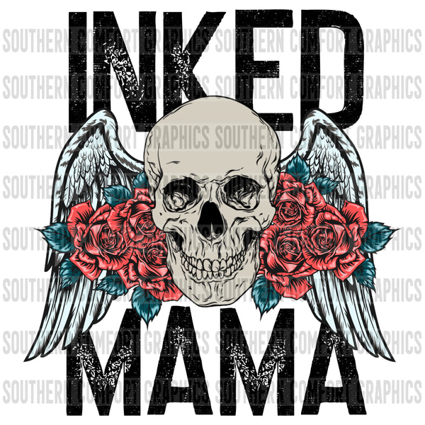 Inked mama PNG