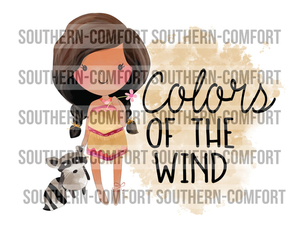 Colors of the wind PNG