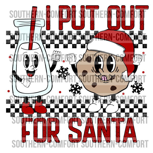 I put out for Santa PNG
