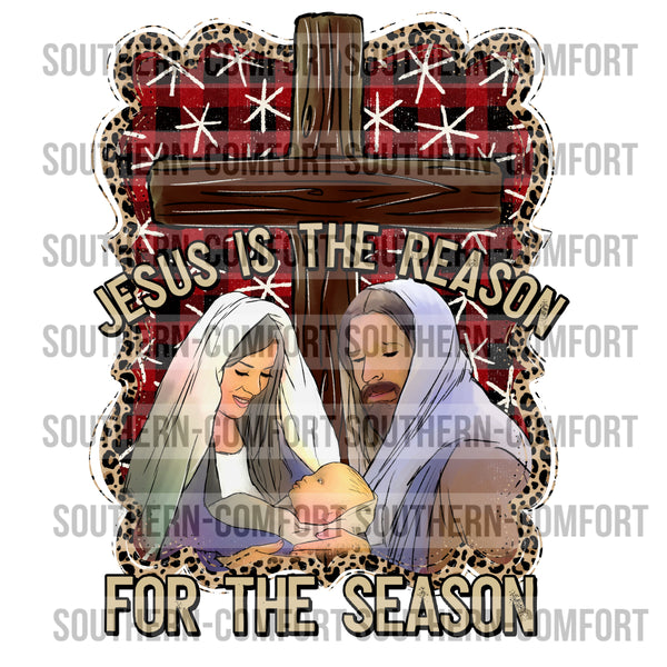 Jesus Is The Reason For The Season PNG