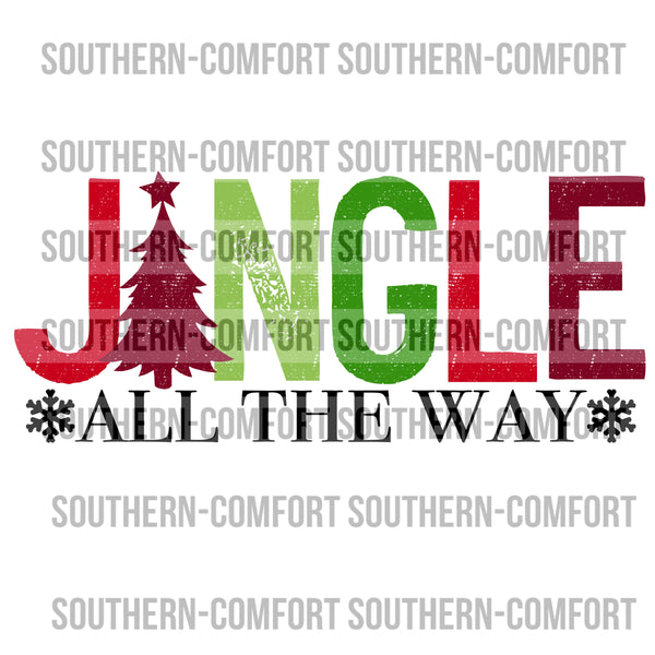 Jingle all the way PNG