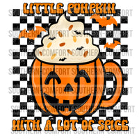 Little pumpkin with a lot of spice PNG