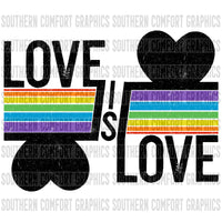 Love is love PNG