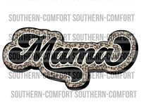 Mama leopard PNG