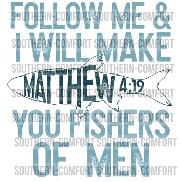 Matthew 4:19 PNG