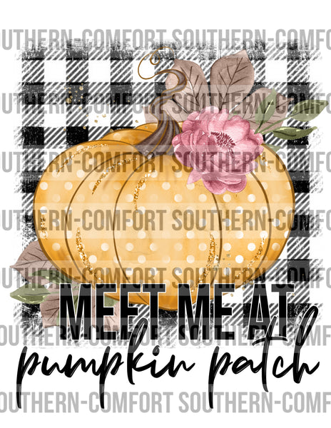 Meet me at the pumpkin patch  PNG