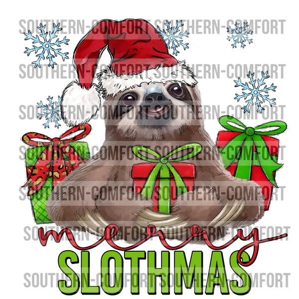 Merry slothmas PNG