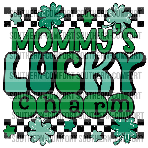 Mommy's lucky charm PNG