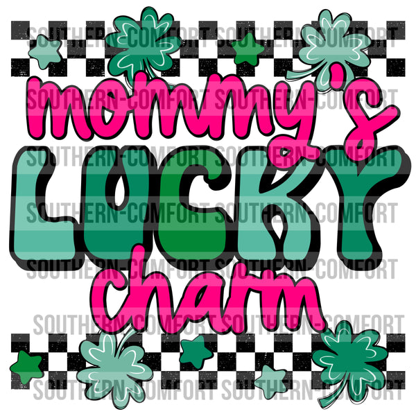 Mommy's lucky charm PNG