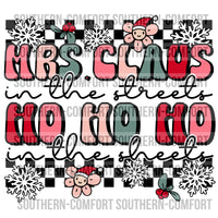 Mrs. Claus in the sheets ho ho ho in the sheets PNG