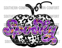 Spooky pumpkin PNG