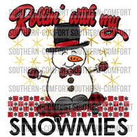 Rollin With My Snowmies PNG