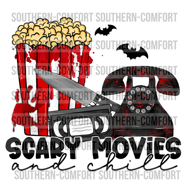 Scary movies and chill PNG