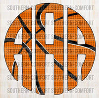 Basketball Monogram