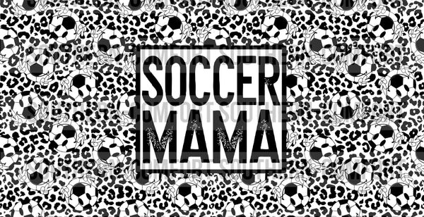 Soccer mama 16oz Libby design PNG