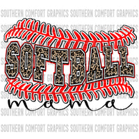 Softball mama PNG