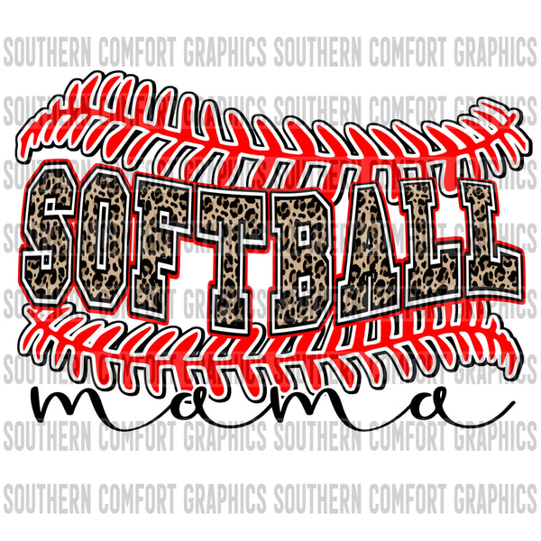 Softball mama PNG