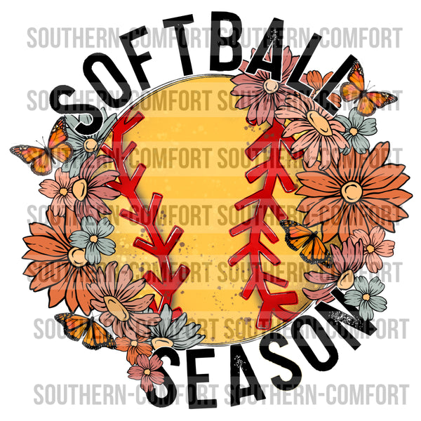 Softball season PNG
