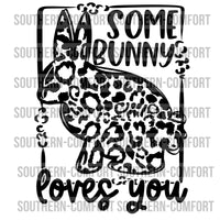 Some bunny loves you PNG