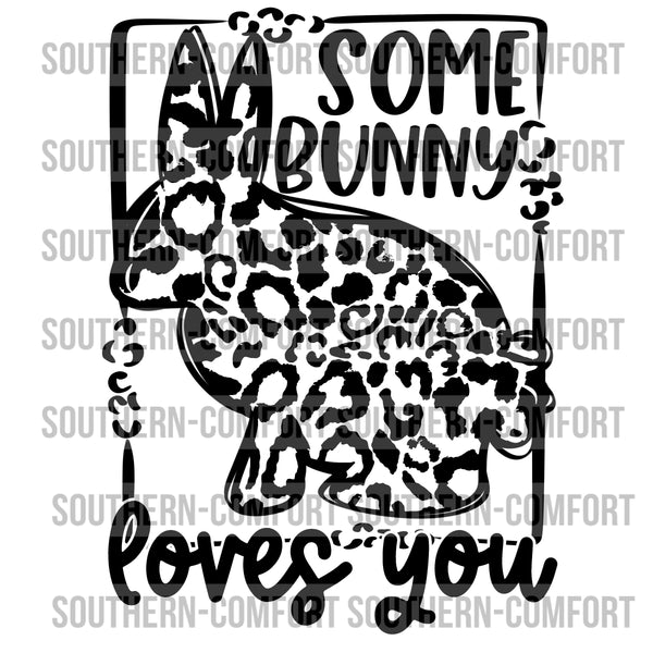 Some bunny loves you PNG