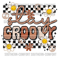 Stay groovy PNG