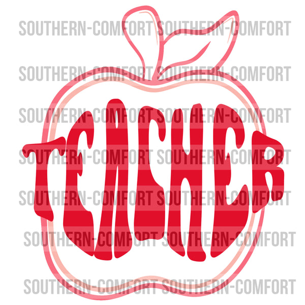 Teacher Apple PNG