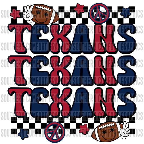 Retro texans PNG
