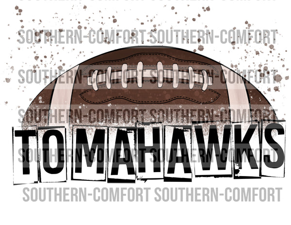 Tomahawks football PNG