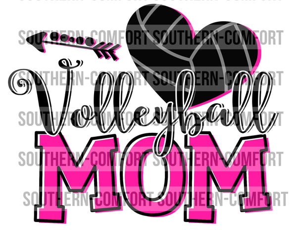 Volleyball mom PNG