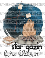 Star gazin fire blazin PNG