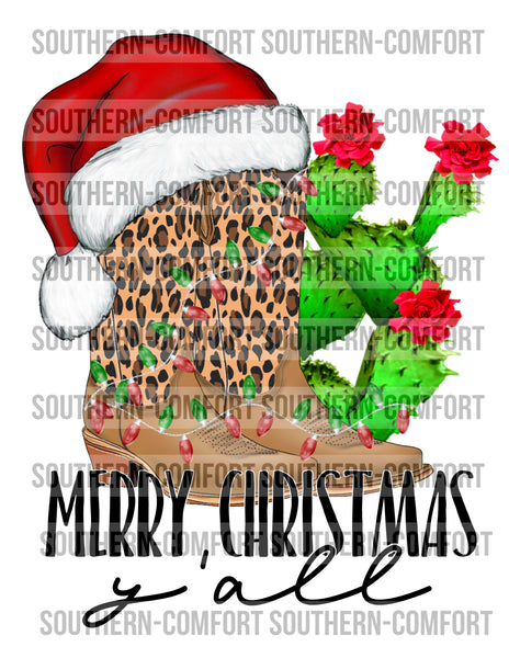 Merry Christmas y’all PNG