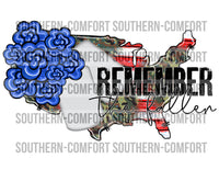 Remember the fallen PNG