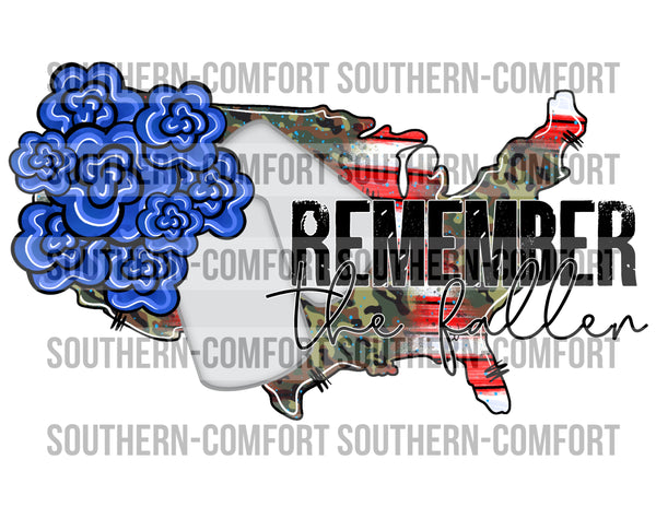 Remember the fallen PNG