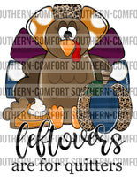 Leftovers are for quitters PNG