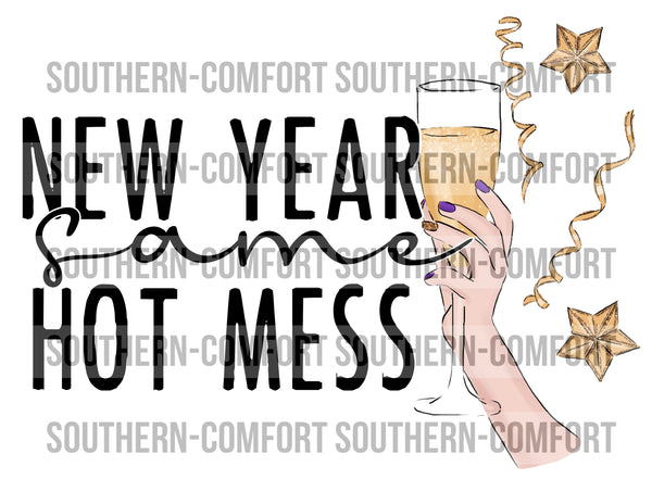 New year same hot mess PNG