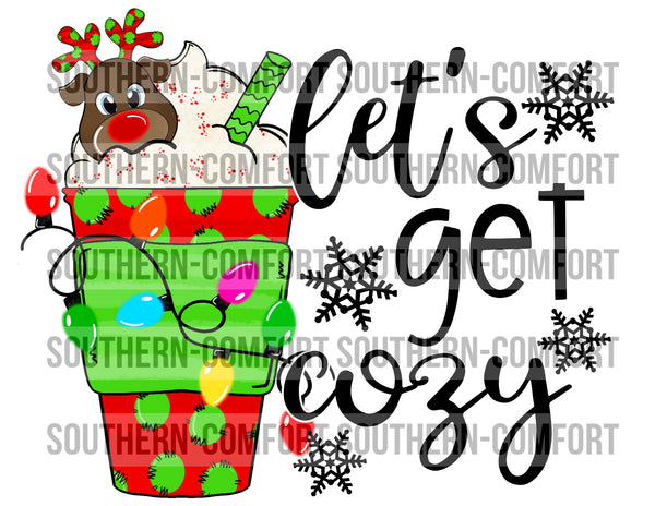 Let’s get cozy PNG