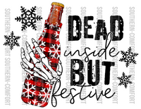 Dead inside but festive PNG