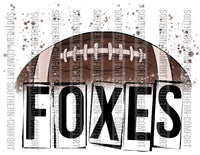 Foxes football PNG