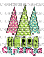 Merry Christmas retro PNG