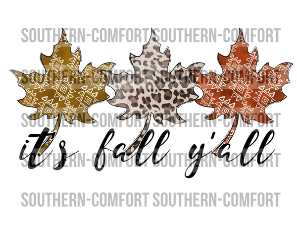 It’s fall y’all PNG