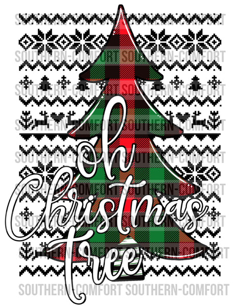 Oh Christmas tree PNG